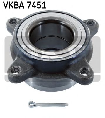 VKBA 7451 SKF Підшипник ступиці з елементами монтажу1